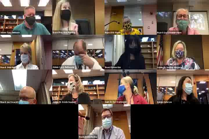 Thumbnail image for School Board Meeting 8/23/21