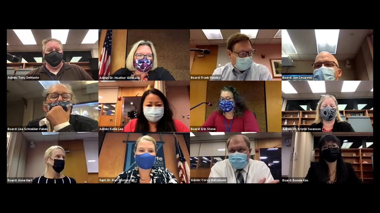 Thumbnail image for School Board Meeting 09/27/21