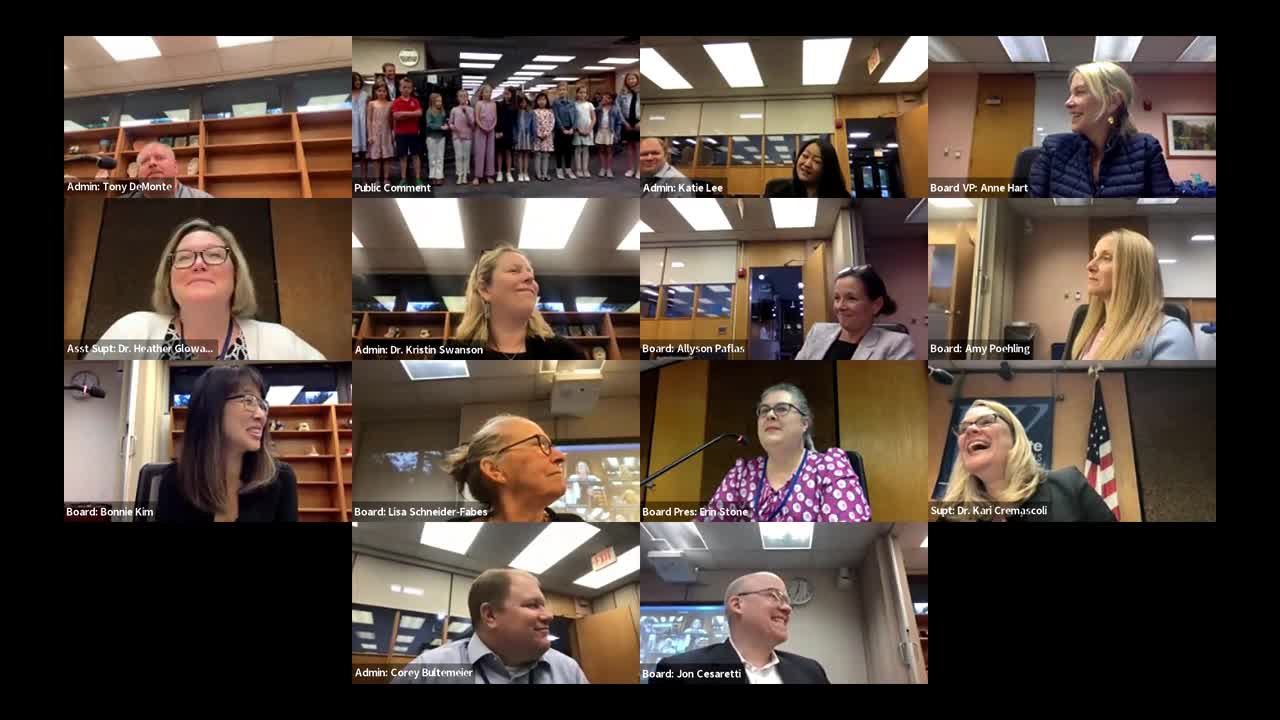 Thumbnail image for School Board Meeting 6/12/23