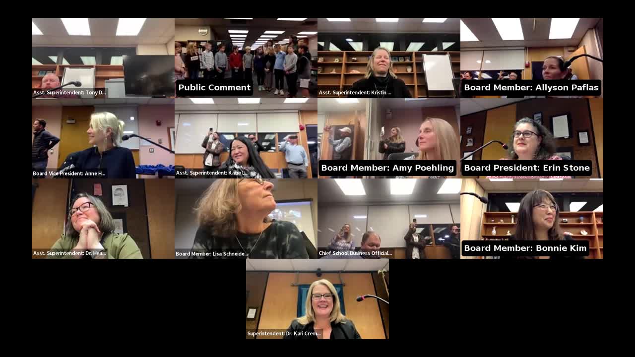 Thumbnail image for School Board Meeting 11/13/23