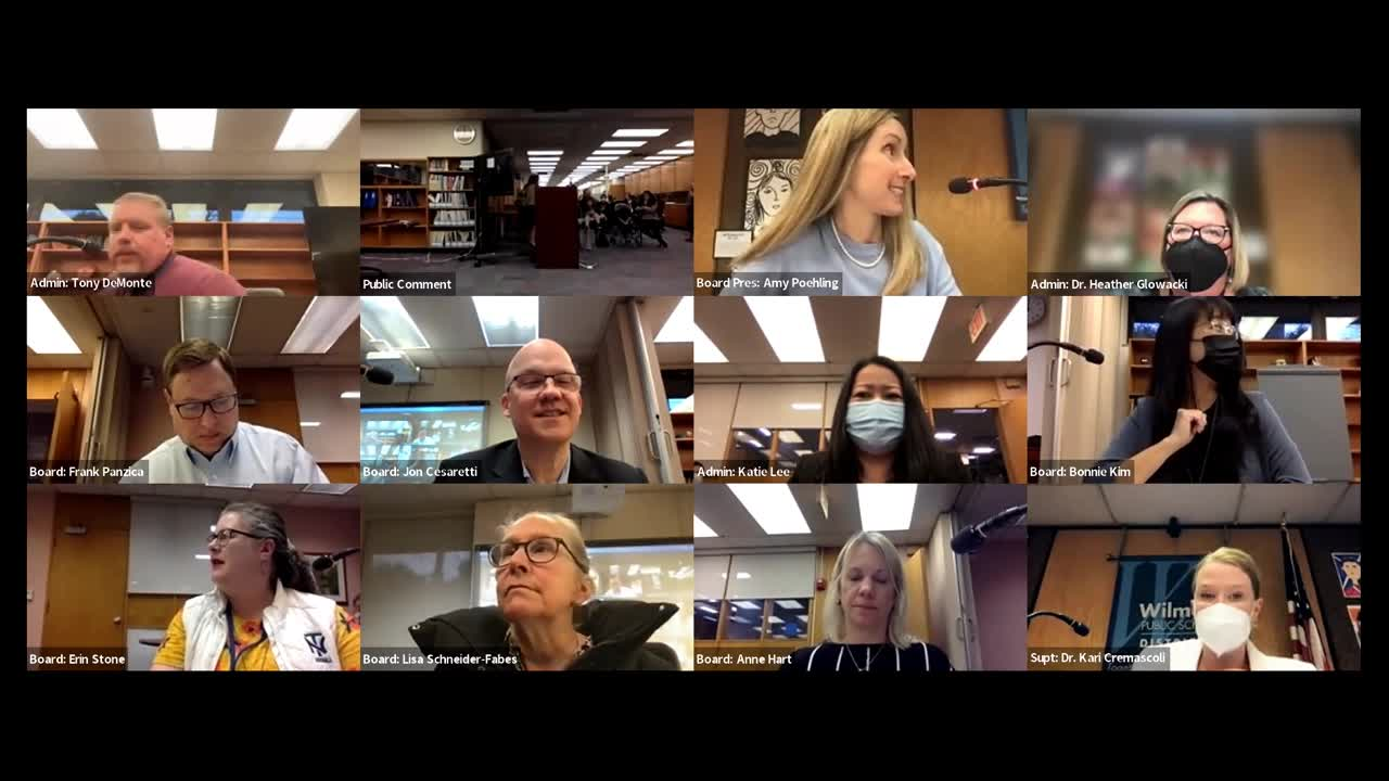 Thumbnail image for School Board Meeting 4/25/22