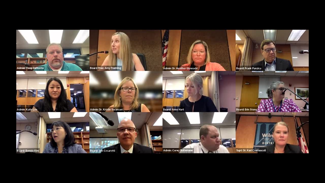 Thumbnail image for School Board Meeting 8/22/22