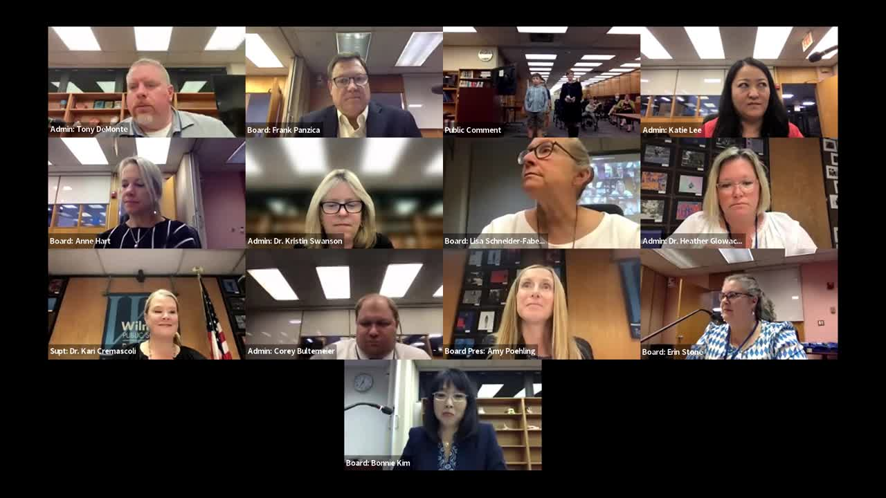Thumbnail image for School Board Meeting 10/24/22