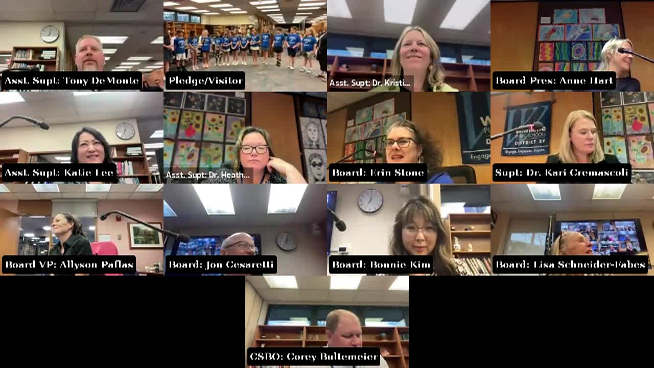 Thumbnail image for School Board Meeting 4/28/25