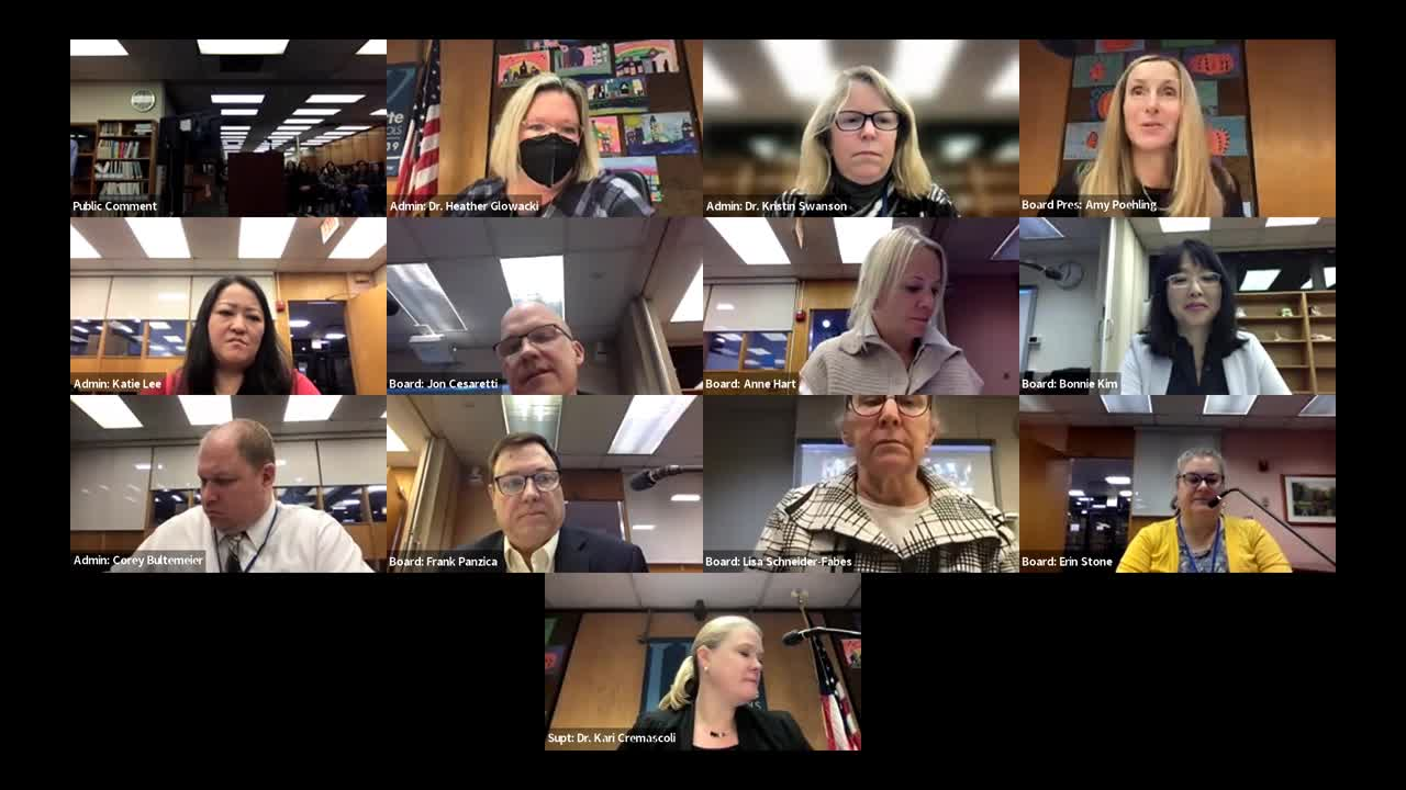 Thumbnail image for School Board Meeting 11/14/22