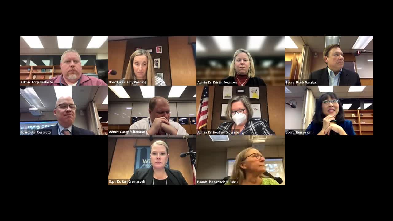 Thumbnail image for School Board Meeting 12/12/22