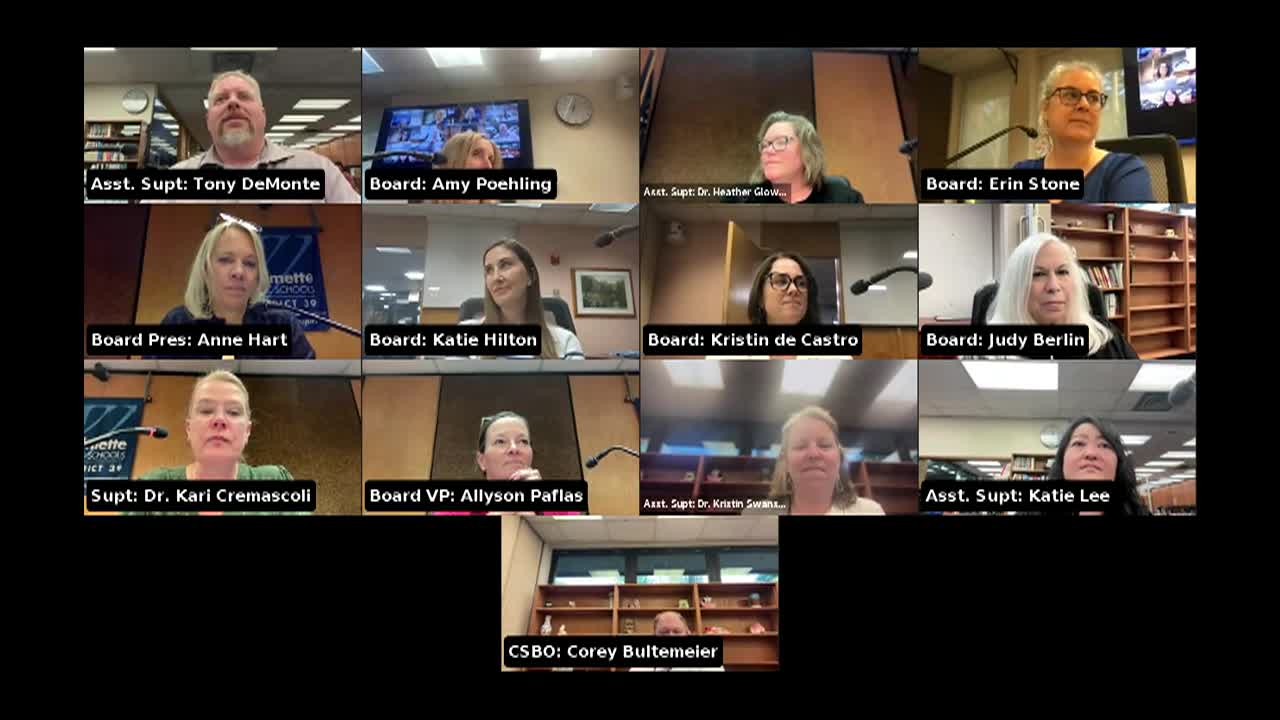 Thumbnail image for School Board Meeting 6/9/25