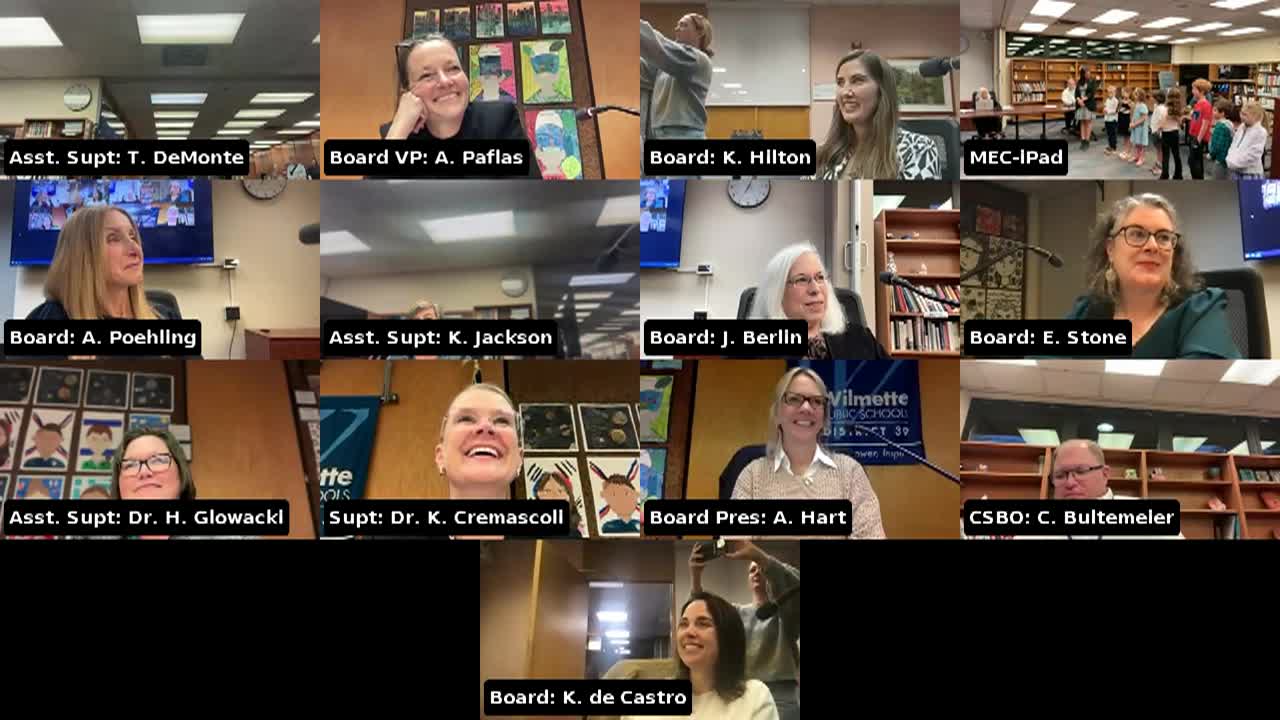 Thumbnail image for School Board Meeting 4/27/26