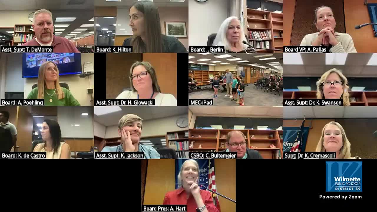 Thumbnail image for School Board Meeting 8/24/26